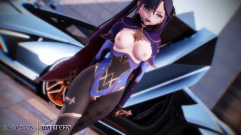 MMDR-18 原神莫娜爆操！巨乳占星师被狂干到淫水狂喷，极品骚穴内射颜射双连发 3D